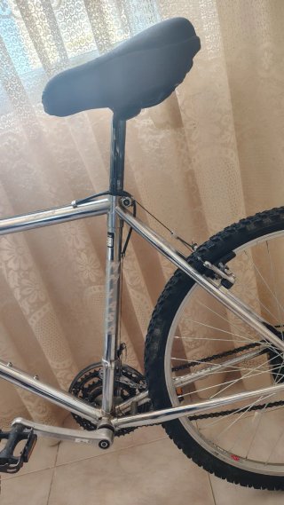 Bicicleta Rin 26 Plateada + Casco