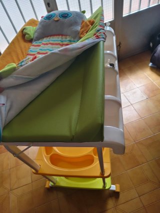 Cambiador bañera bebé