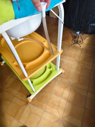 Cambiador bañera bebé