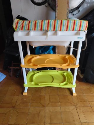 Cambiador bañera bebé