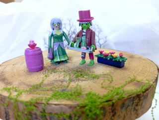 Pareja zoombis playmobil