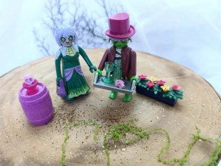 Pareja zoombis playmobil