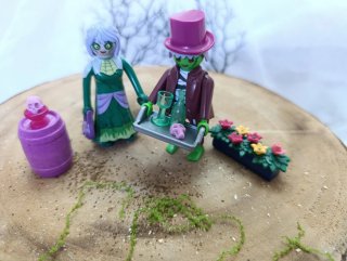 Pareja zoombis playmobil
