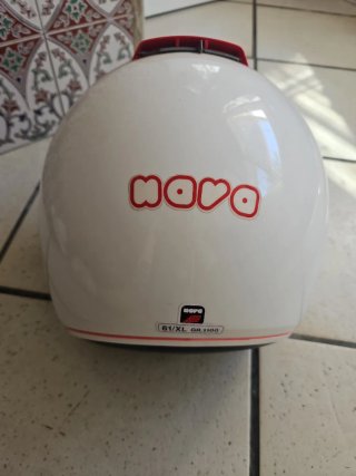 Casco Nava Blanco Vintage