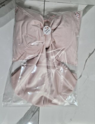 Fiocco in velluto rosa