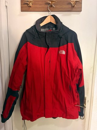 Chaqueta The North Face Roja y Negra Talla XL