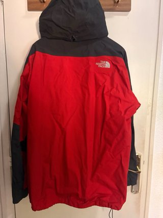 Chaqueta The North Face Roja y Negra Talla XL