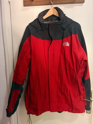 Chaqueta The North Face Roja y Negra Talla XL