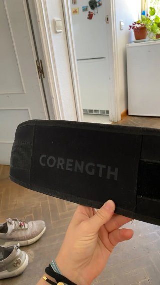 Cinturón Lumbar Musculación Corength Decathlon