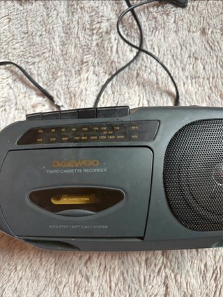 Radio Cassette Kenwood Portátil
