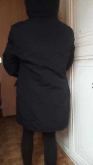 Cappotto donna nero