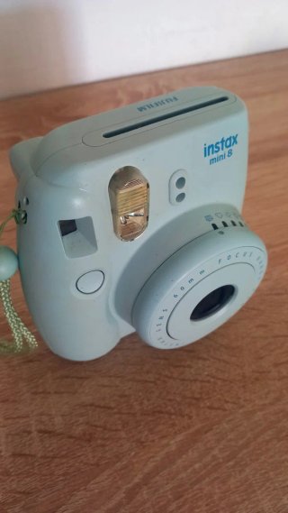Cámara Fujifilm Instax Mini 8 Azul Claro