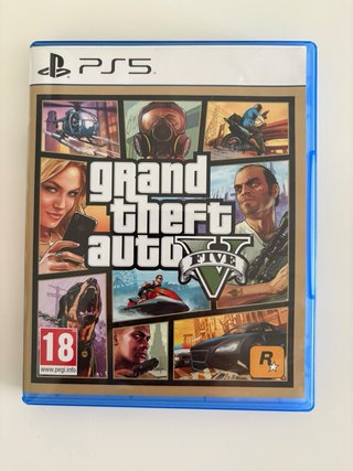 • Grand Theft Auto V - PS5 - en buen estado.
