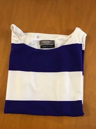 Canotta Camomilla righe blu/bianco tg.42(S)