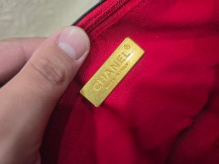 Borsa Chanel Pelle Nera e Catena Oro