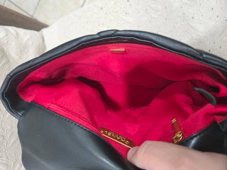Borsa Chanel Pelle Nera e Catena Oro