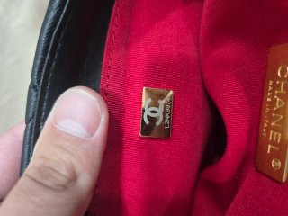 Borsa Chanel Pelle Nera e Catena Oro