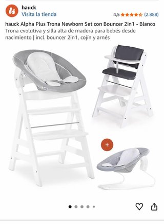 Trona evolutiva blanca