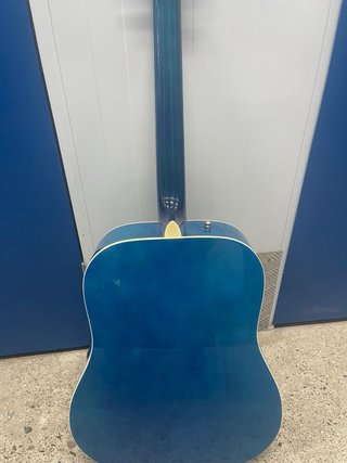 Guitarra Acústica Azul