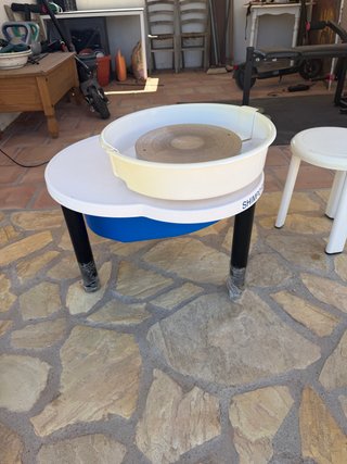 Torno Shimpo RK-55 + taburete | casi nuevo