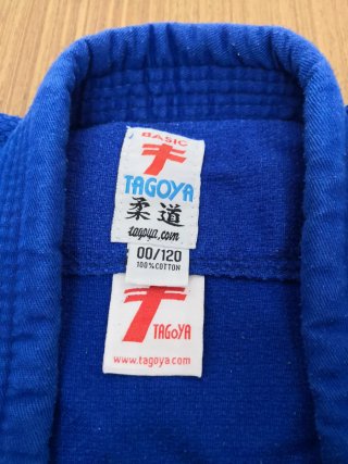 Judogui infantil azul Tagoya 00/120