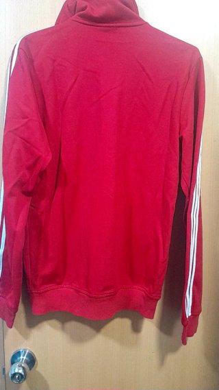 Chaqueta Adidas Roja Mujer