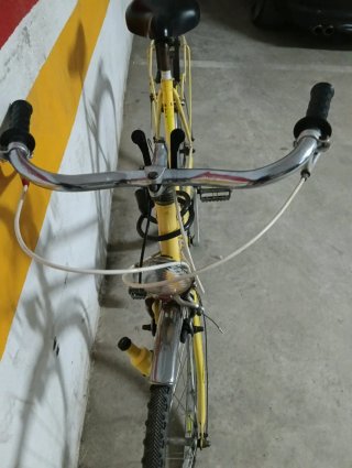 Bicicleta Vintage Amarilla