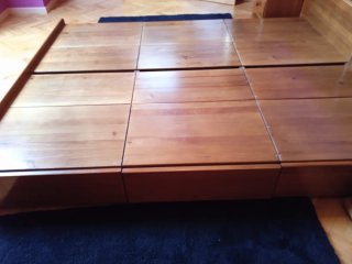 Dormitorio completo madera maciza Cerne