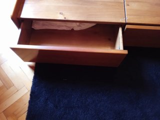 Dormitorio completo madera maciza Cerne