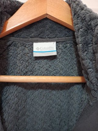 Chaqueta Columbia Polar Gris Mujer T-S