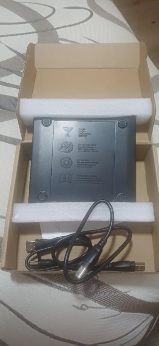 Lector DVD USB 2.0 Slim Portátil