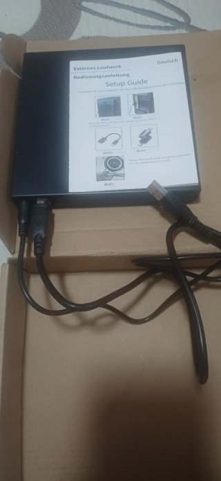Lector DVD USB 2.0 Slim Portátil