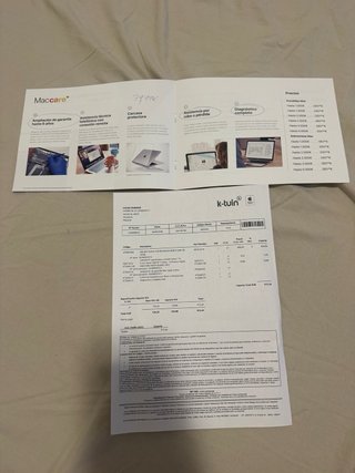 MacBook Néo Plata 512GB Touch ID