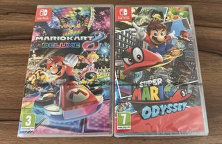 *PRECINTADOS* Mario Kart 8 Deluxe y Mario Odyssey