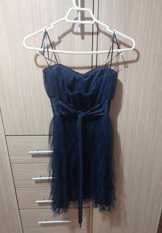Vestido Fiesta Azul Fórmula Joven