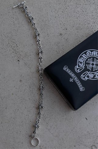 Pulsera Chrome Hearts Plata 20,5cm