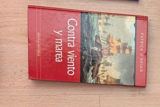 Lote de 7 libros de novela histórica