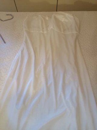 Vestido fiesta perlas y lentejuelas