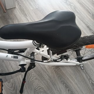 Bicicleta infantil BTWIN Riverside 20 blanca 6 a 9