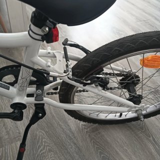 Bicicleta infantil BTWIN Riverside 20 blanca 6 a 9