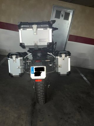 Moto Zontes 703F Adventure Azul/Naranja