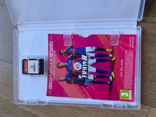 2 Juegos Nintendo Switch FIFA 19 y FC 24
