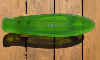 PennyBoard/Skate Verde y Naranja