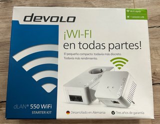 Repetidor WiFi Devolo dLAN 550 WiFi Starter Kit