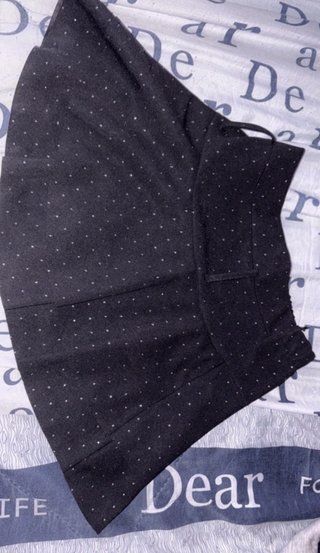Falda pantalón con brillos