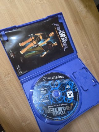 Lara Croft Tomb Raider PS2 El Ángel Oscuridad