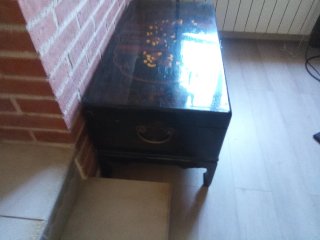 Baúl Chino Antiguo de la dinastía Ming Hecho a Man
