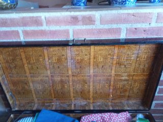 Baúl Chino Antiguo de la dinastía Ming Hecho a Man