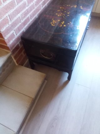 Baúl Chino Antiguo de la dinastía Ming Hecho a Man