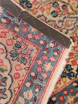 Tappeto persiano Kerman vintage lana